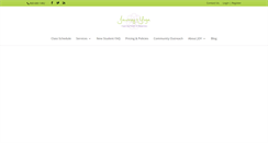 Desktop Screenshot of journeyofyoga.com